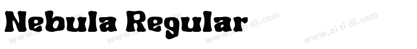 Nebula Regular字体转换